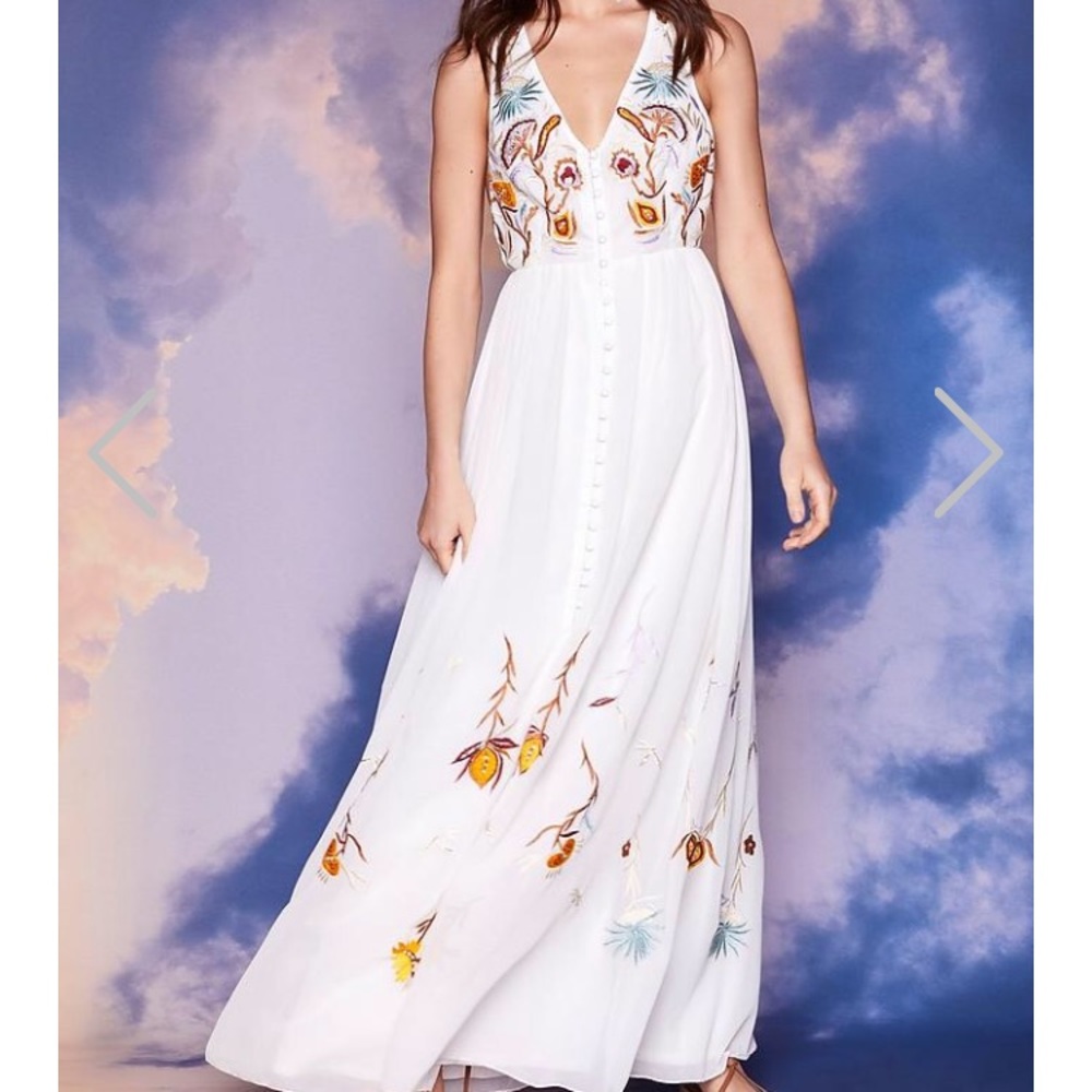 Nasty Gal Embroidered Dress. Great for Coachella